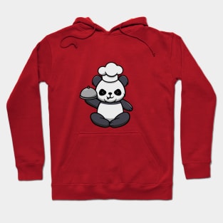 Cute Panda Chef Hoodie